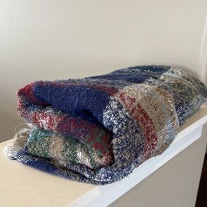 Like-new Large Blanket Scarf/ Wrap, One Size.